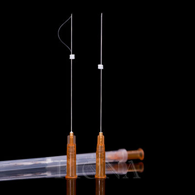 Fiona 120mm νήμα ανελκυστήρων PDO προσώπου, ομαλός λαιμός νημάτων 25G