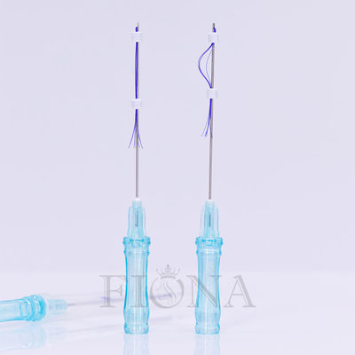 19G Polyprolactone 38mm πρόσωπο ανελκυστήρων νημάτων σιαγόνων PDO