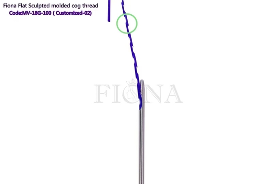 Νήμα 18G100MM βαραίνω PDO οριζόντια γλυπτό φορμάροντας για την ανύψωση βραχιόνων ελέγχου προσώπου
